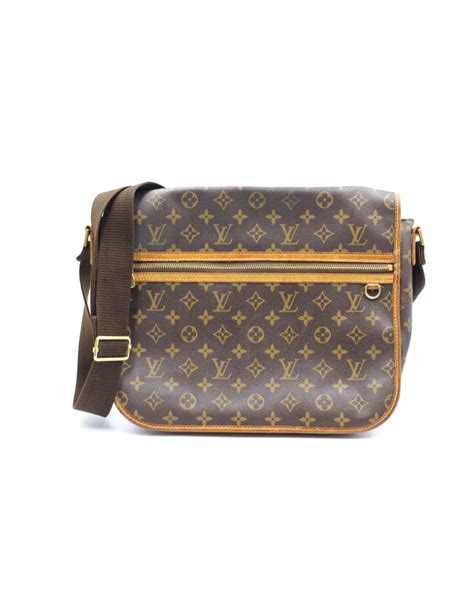 borsa a tracolla sac bosphore autentica louis vuitton con iniziali